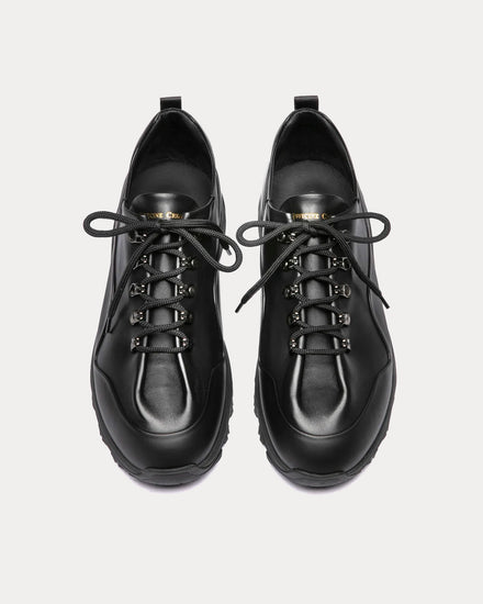 Officine Creative Itinere 001 Leather Black Low Top Sneakers - 2