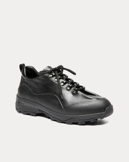 Officine Creative Itinere 001 Leather Black Low Top Sneakers - 3