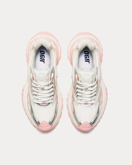OGR Rattlesnake Pink Low Top Sneakers - 2