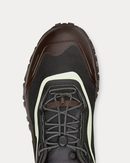 On Running Cloud 6 Geo Waterproof Black / Lima Low Top Sneakers - 6