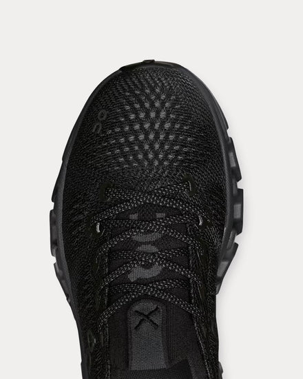 On Running Cloud X Tempo Black / Eclipse Training Shoes - 6