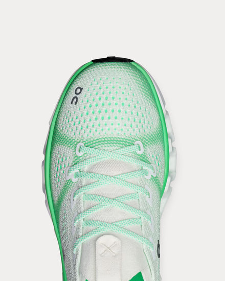 On Running Cloud X Tempo Ivory / Verdite Training Shoes - 6