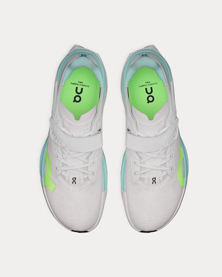 On Running Cloud X Tempo Pro White / Celeste Running Shoes - 2