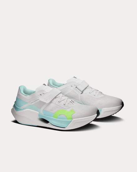 On Running Cloud X Tempo Pro White / Celeste Running Shoes - 3