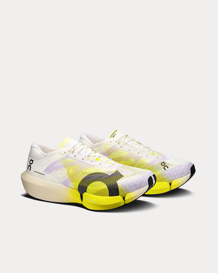 On Running Cloudboom Strike 2 White / Lime Running Shoes - 2