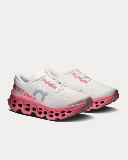 On Running Cloudmonster 3 Ivory / Camellia Running Shoes - 3