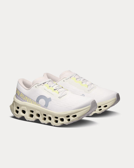 On Running Cloudmonster 3 Ivory / Seedling Running Shoes - 3