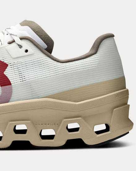 On Running Cloudmonster Void 'Year of the Horse' Ivory / Sand Running Shoes - 5