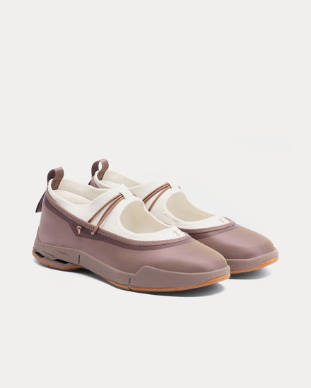 On x Zendaya Cloudnova Moon Clove / Ivory Mary-Jane Slip Ons - 2