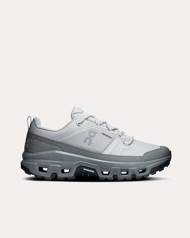 On Running Cloudrock Low Waterproof Glacier / Rock Hiking Shoes