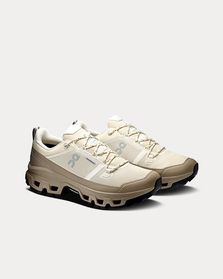 On Running Cloudrock Low Waterproof Grain / Soba Hiking Shoes - 3