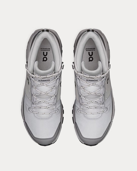 On Running Cloudrock Mid Waterproof Glacier / Alloy Hiking Boots - 2