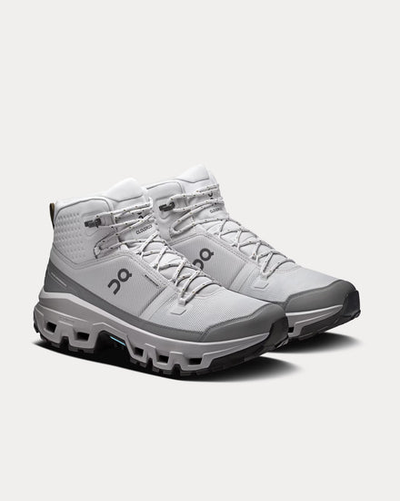 On Running Cloudrock Mid Waterproof Glacier / Alloy Hiking Boots - 3