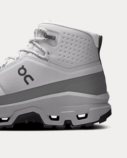 On Running Cloudrock Mid Waterproof Glacier / Alloy Hiking Boots - 5