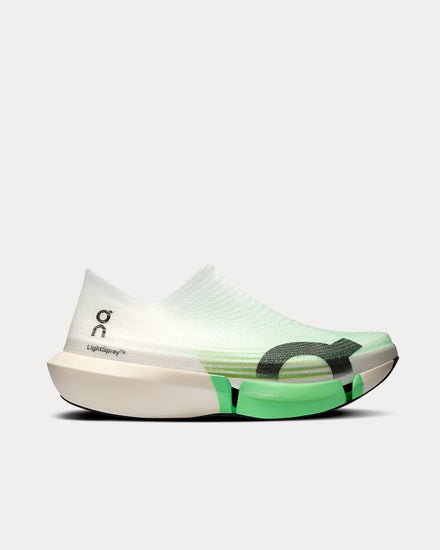 On Running LightSpray Cloudboom Strike 2 White / Verdite Running Shoes - 1