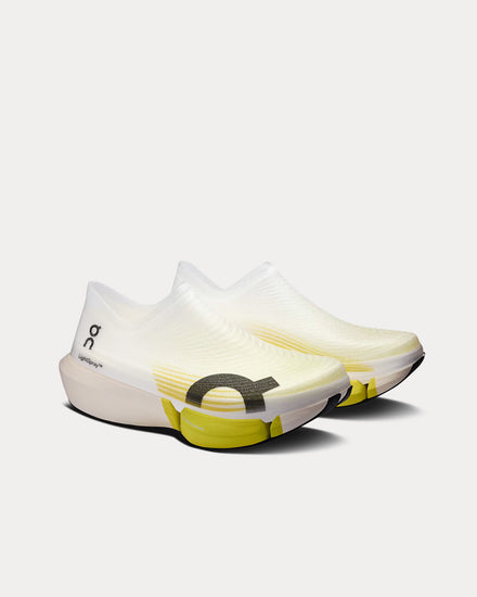On Running LightSpray Cloudboom Strike 2 White / Lime Running Shoes - 3