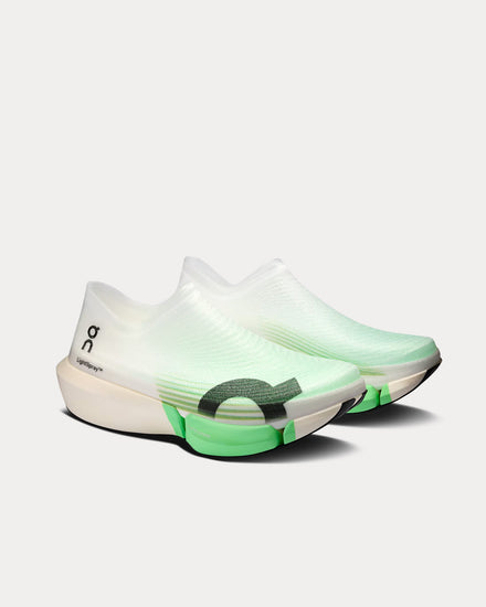On Running LightSpray Cloudboom Strike 2 White / Verdite Running Shoes - 3