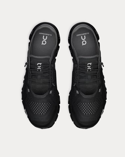 On Running Cloud 6 Coast Black / Rock Low Top Sneakers - 2