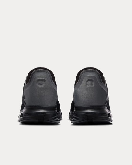 On Running Cloud 6 Coast Black / Rock Low Top Sneakers - 4