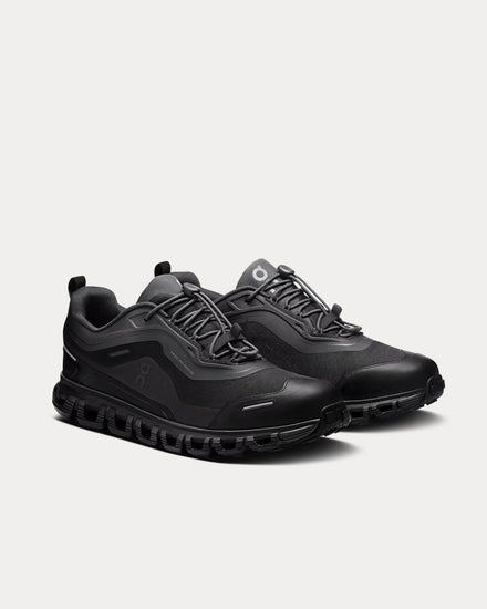 On Running Cloud 6 Geo Waterproof Black / Black Low Top Sneakers - 3