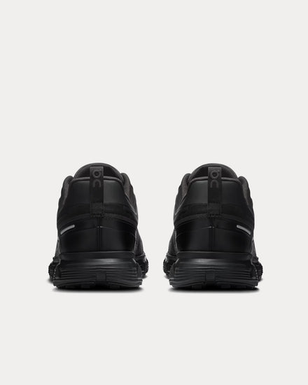 On Running Cloud 6 Geo Waterproof Black / Black Low Top Sneakers - 4