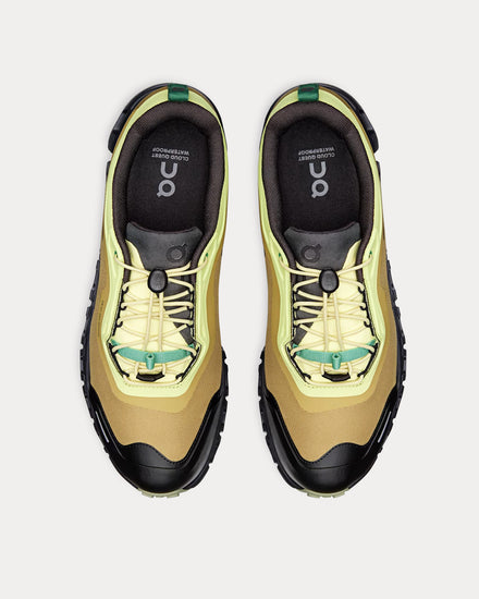 On Running Cloud 6 Geo Waterproof Limelight / Safari Low Top Sneakers - 2