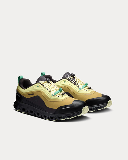 On Running Cloud 6 Geo Waterproof Limelight / Safari Low Top Sneakers - 3
