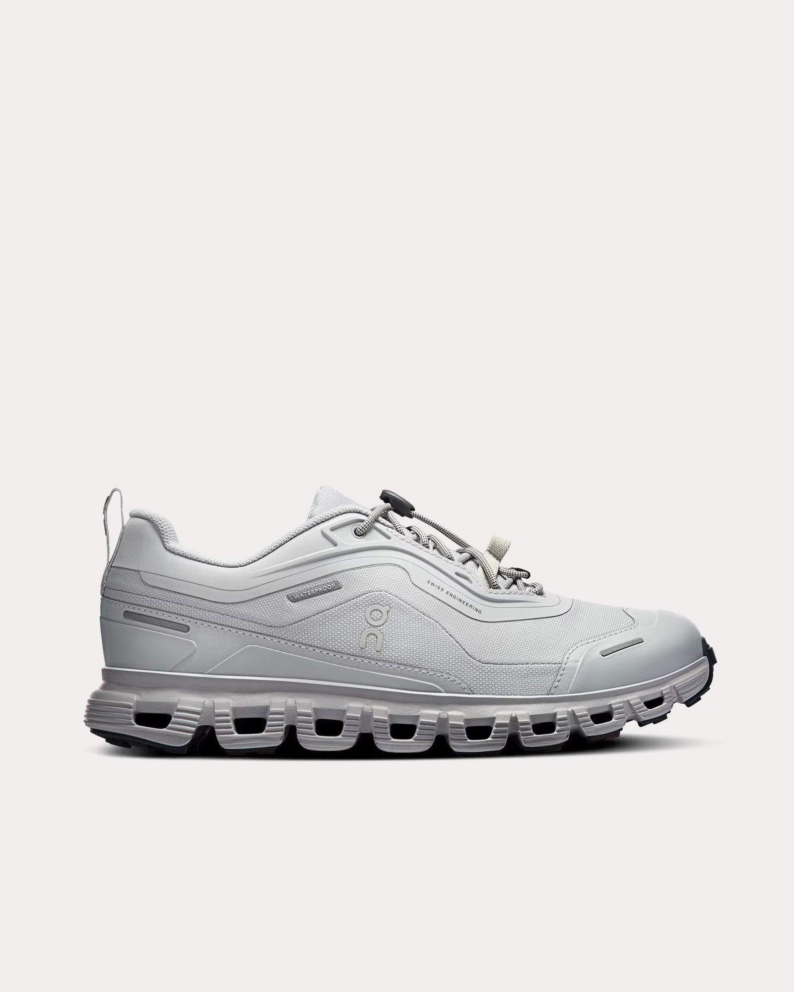 On Running Women's Cloud 6 Geo Waterproof Wolf / Wolf Low Top Sneakers