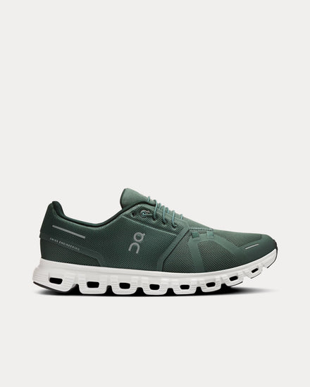 On Running Cloud 6 Olive / Evergreen Running Shoes - 1