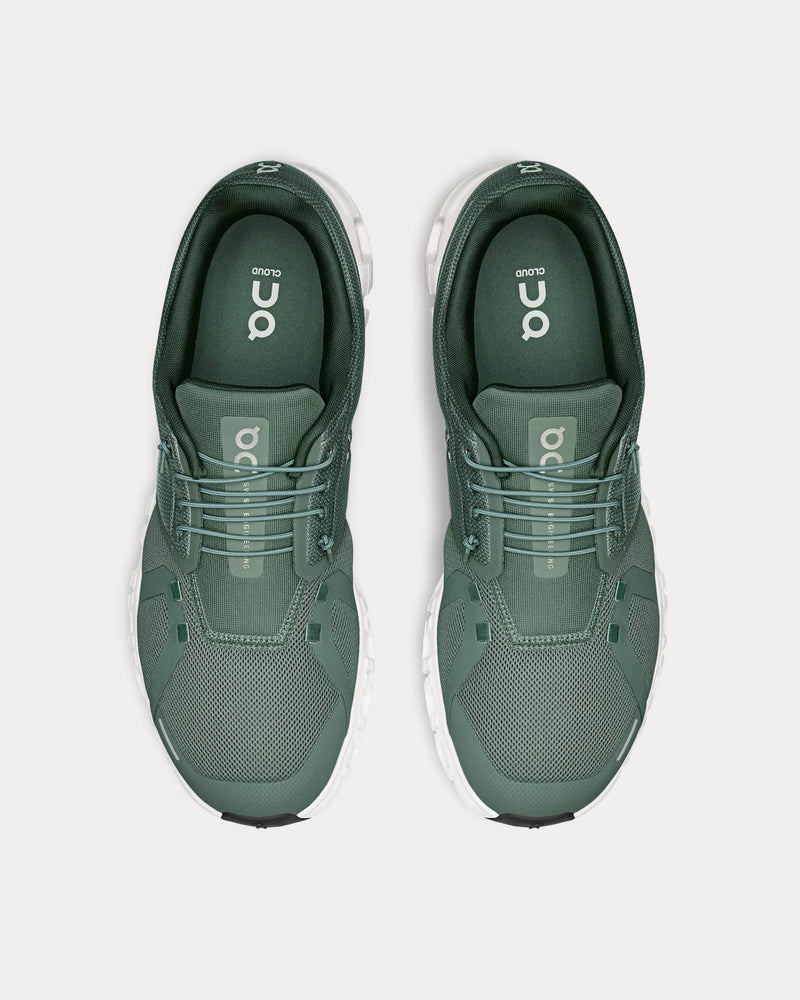 On Running Cloud 6 Olive / Evergreen Running Shoes - 2