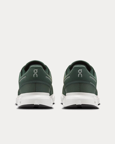 On Running Cloud 6 Olive / Evergreen Running Shoes - 4