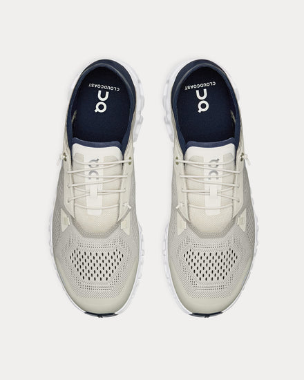 On Running Cloud 6 Coast Pelican / Midnight Low Top Sneakers - 2