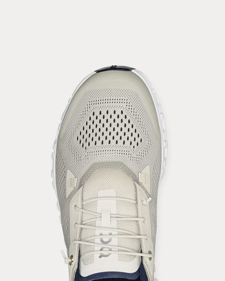 On Running Cloud 6 Coast Pelican / Midnight Low Top Sneakers - 6