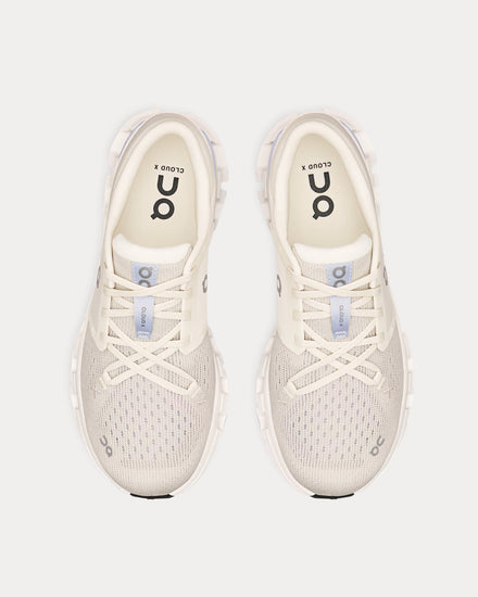 On Running Cloud X 4 Ivory / Nimbus Running Shoes - 2