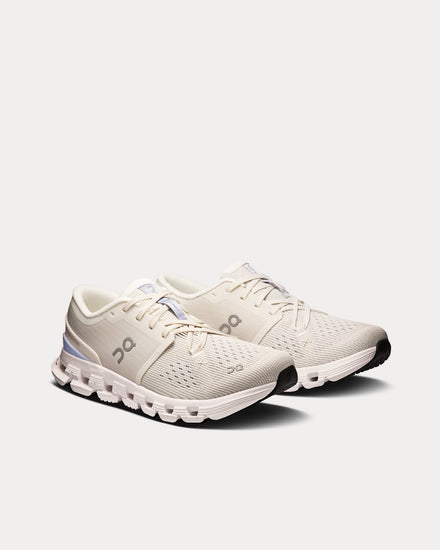 On Running Cloud X 4 Ivory / Nimbus Running Shoes - 3