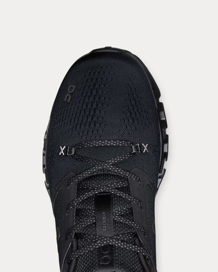 On Running Cloud X 5 Black / Black Low Top Sneakers - 6