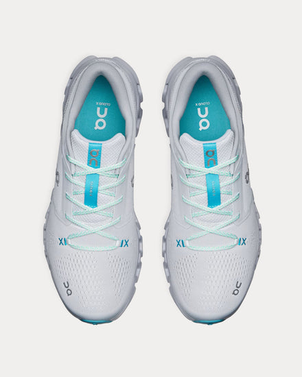 On Running Cloud X 5 Frost / Alloy Low Top Sneakers - 2