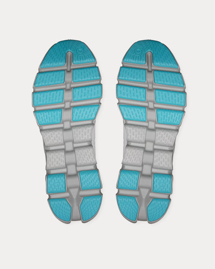 On Running Cloud X 5 Frost / Alloy Low Top Sneakers - 5