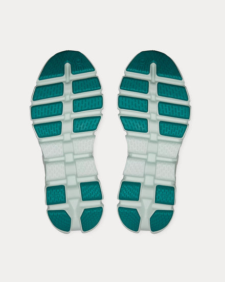 On Running Cloud X 5 Ivory / Surf Low Top Sneakers - 5