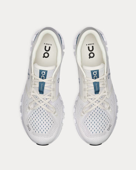 On Running Cloud X 4 Ivory / Steel Running Shoes - 2