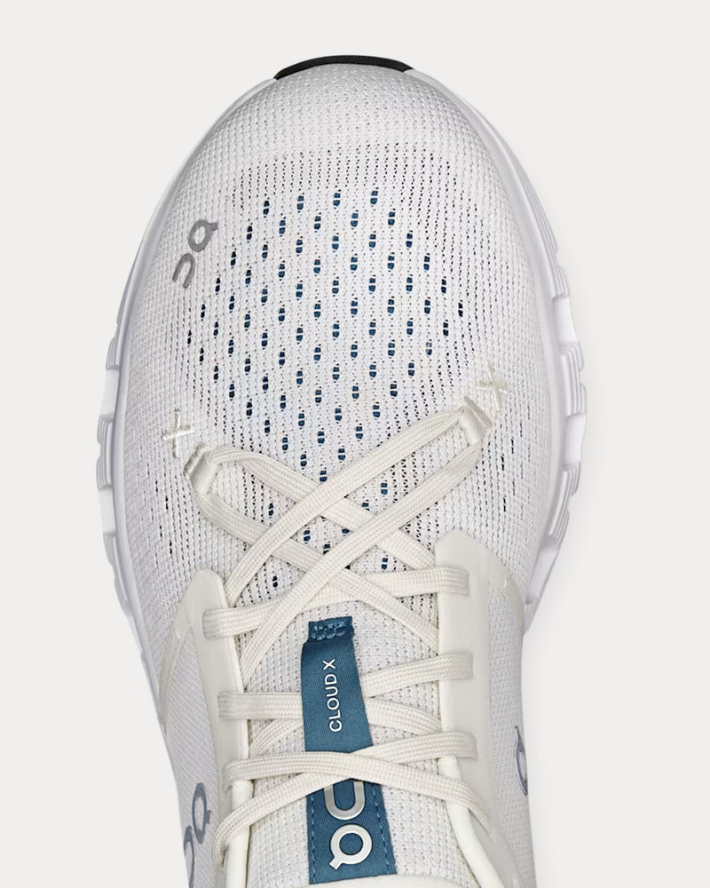 On Running Cloud X 4 Ivory / Steel Running Shoes - 5