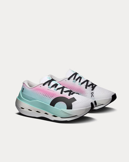 On Running Cloudboom Max White / Celeste Running Shoes - 3