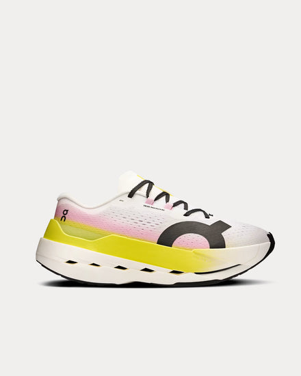 On Running Cloudboom Max Lime / Raspberry Running Shoes - 1