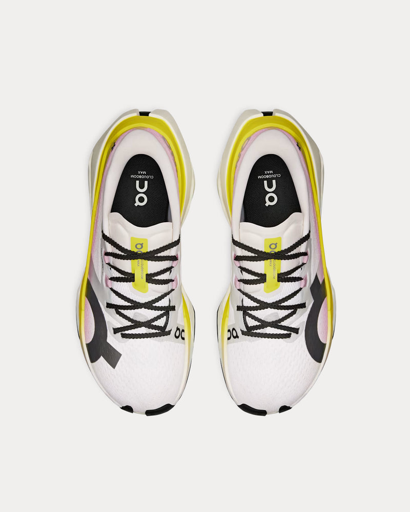 On Running Cloudboom Max Lime / Raspberry Running Shoes - 2