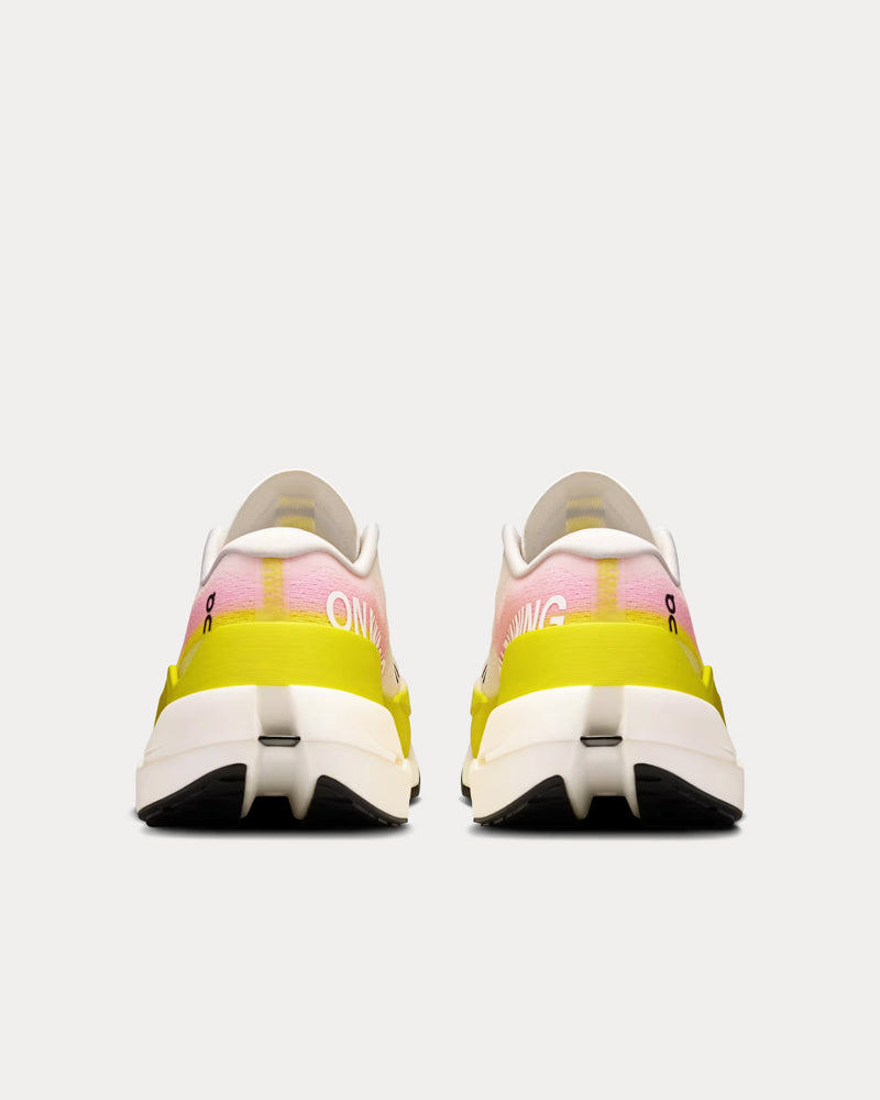 On Running Cloudboom Max Lime / Raspberry Running Shoes - 4