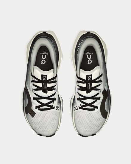 On Running Cloudboom Max White / Black Running Shoes - 2
