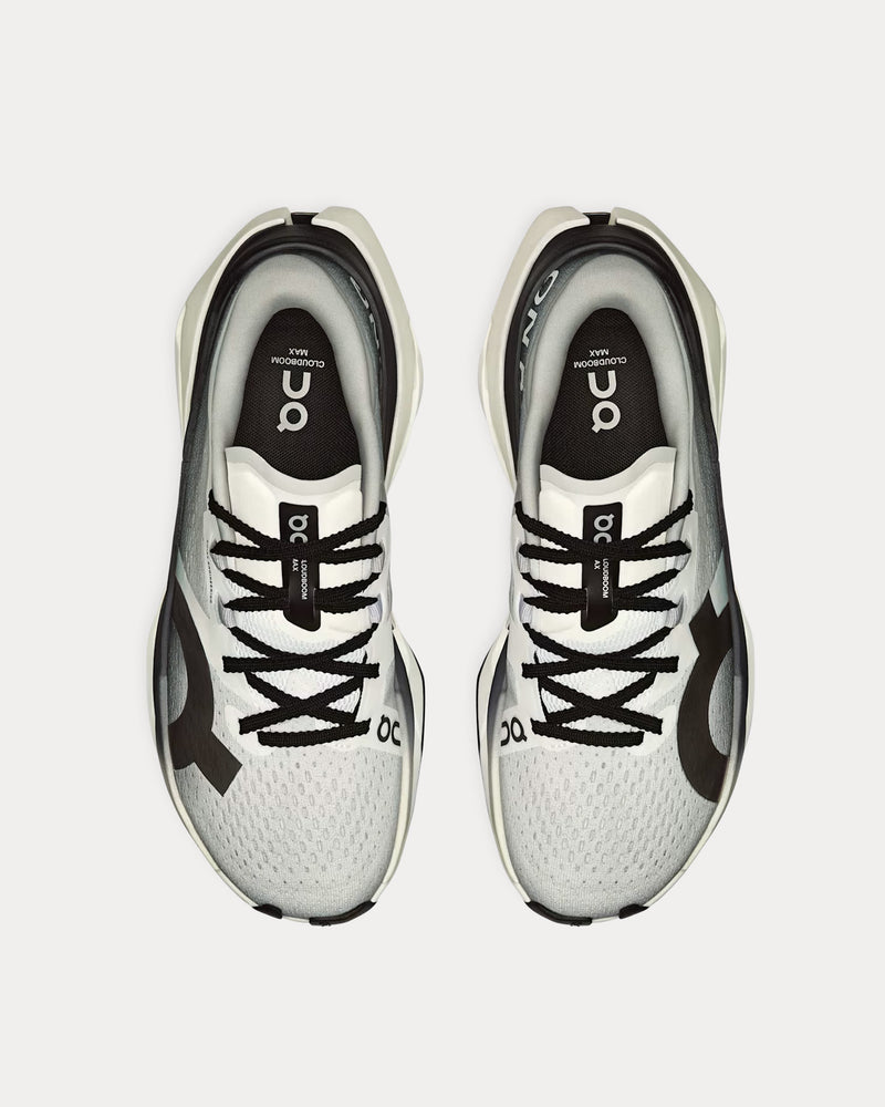 On Running Cloudboom Max White / Black Running Shoes - 2