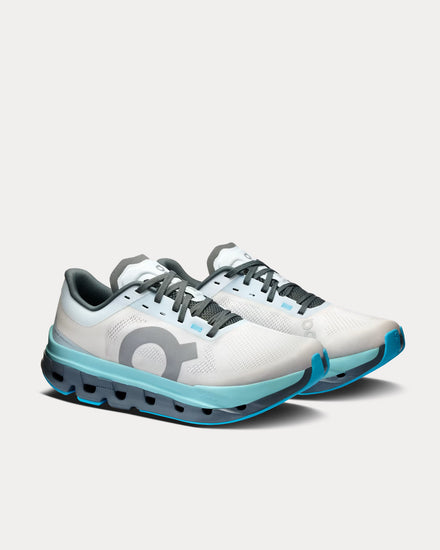 On Running Cloudflow 5 Arctic / Stone Running Shoes - 3