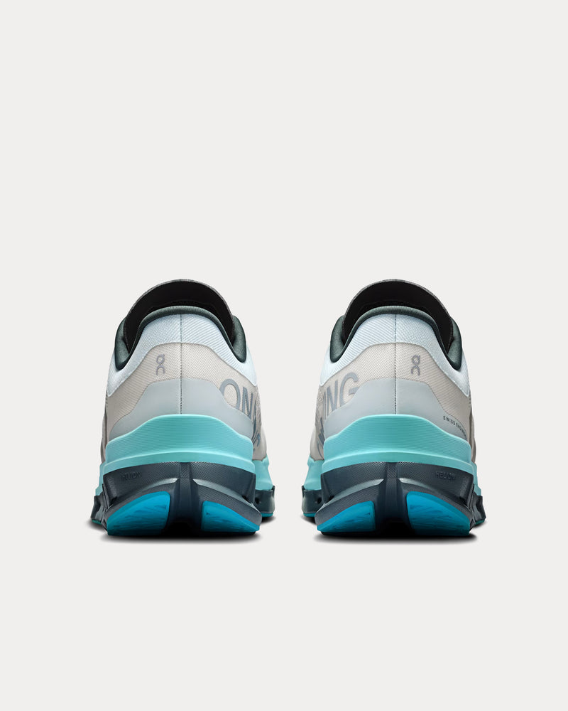 On Running Cloudflow 5 Arctic / Stone Running Shoes - 4