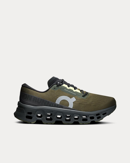 On Running Cloudmonster 3 Olive / Eclipse Running Shoes - 1